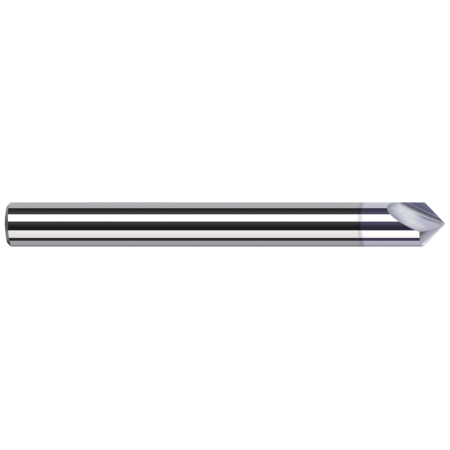 HARVEY TOOL Engraving Cutter - Marking Cutter - Flat End, 0.2500", Length of Cut: 0.3390" 967420-C8